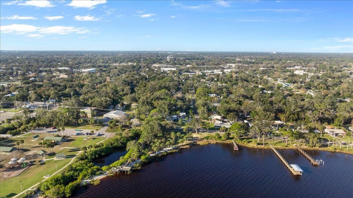 1146 RIVERSIDE DRIVE, Daytona Beach, FL 32117 View from property of Halifax River