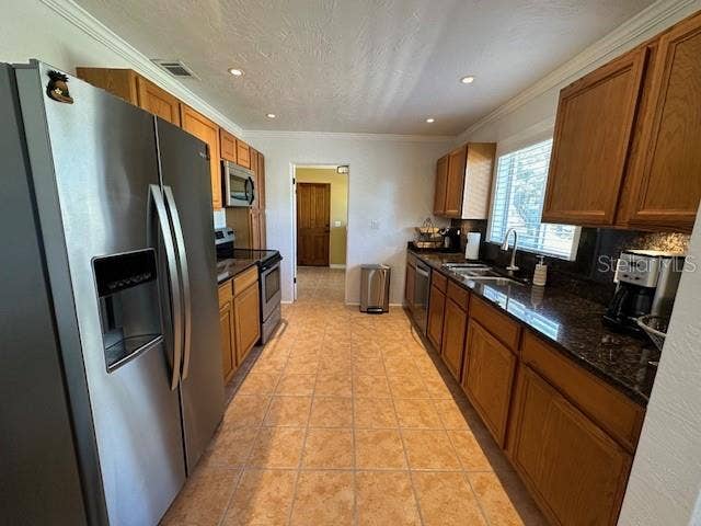 1146 RIVERSIDE DRIVE, Daytona Beach, FL 32117 Kitchen looking to Office and door to laundry & garage