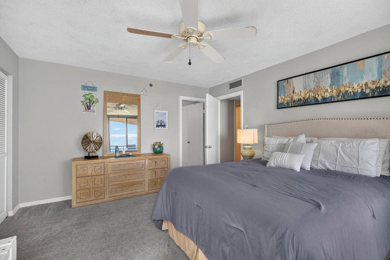 3023 S ATLANTIC AVENUE, #1106, Daytona Beach Shores, FL 32118 Bedroom facing hallway