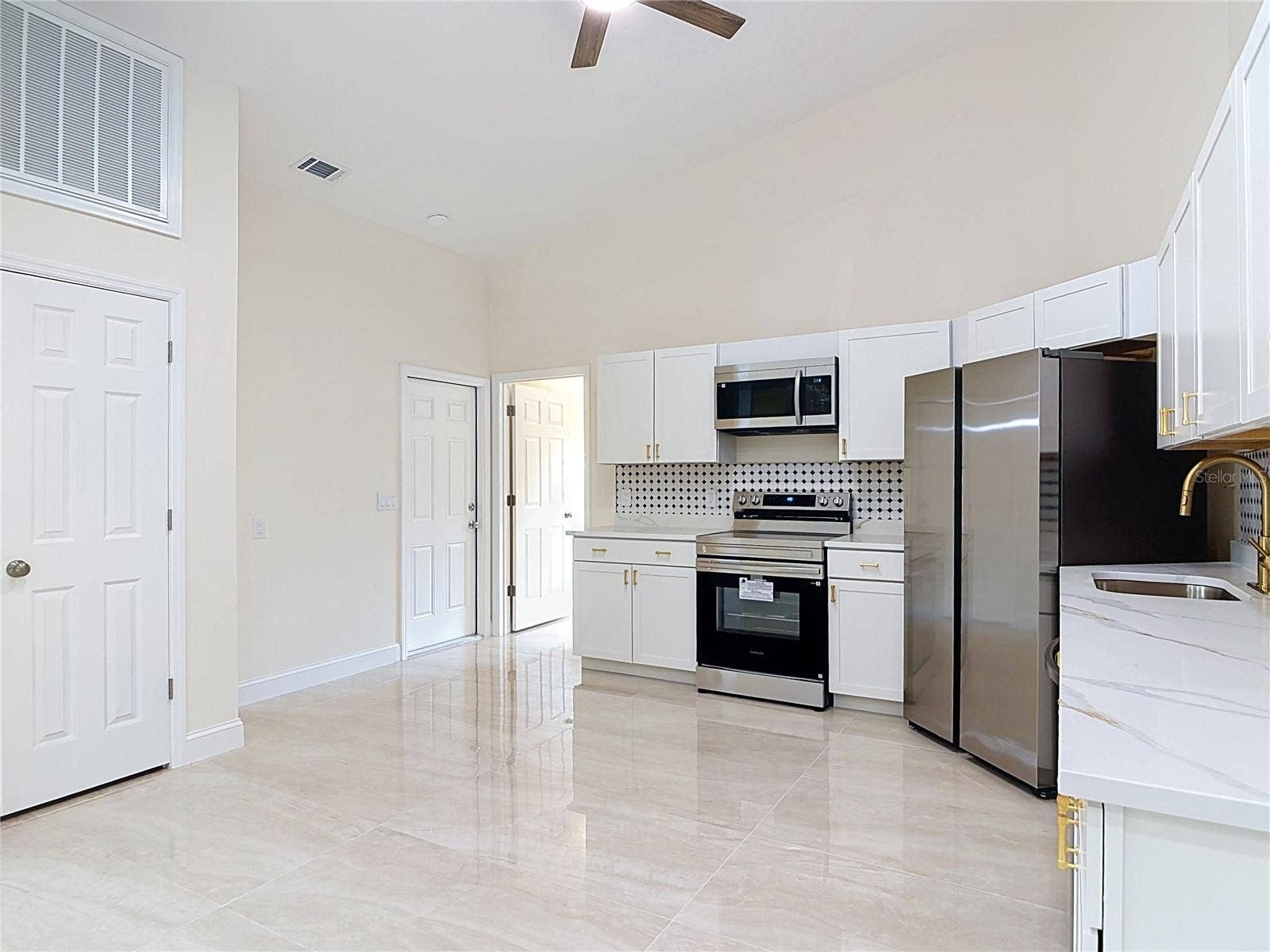 kitchen with pantry