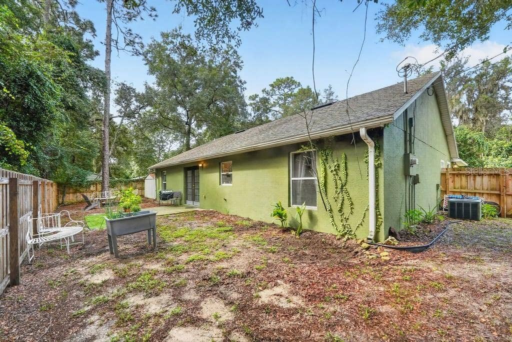 1580 DELAND AVENUE, Orange City, FL 32763 Backyard Fully Fenced