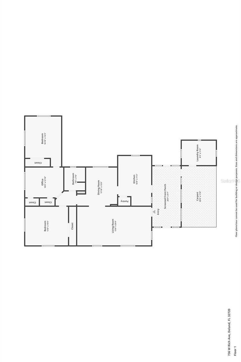 736 W RICH AVENUE, Deland, FL 32720