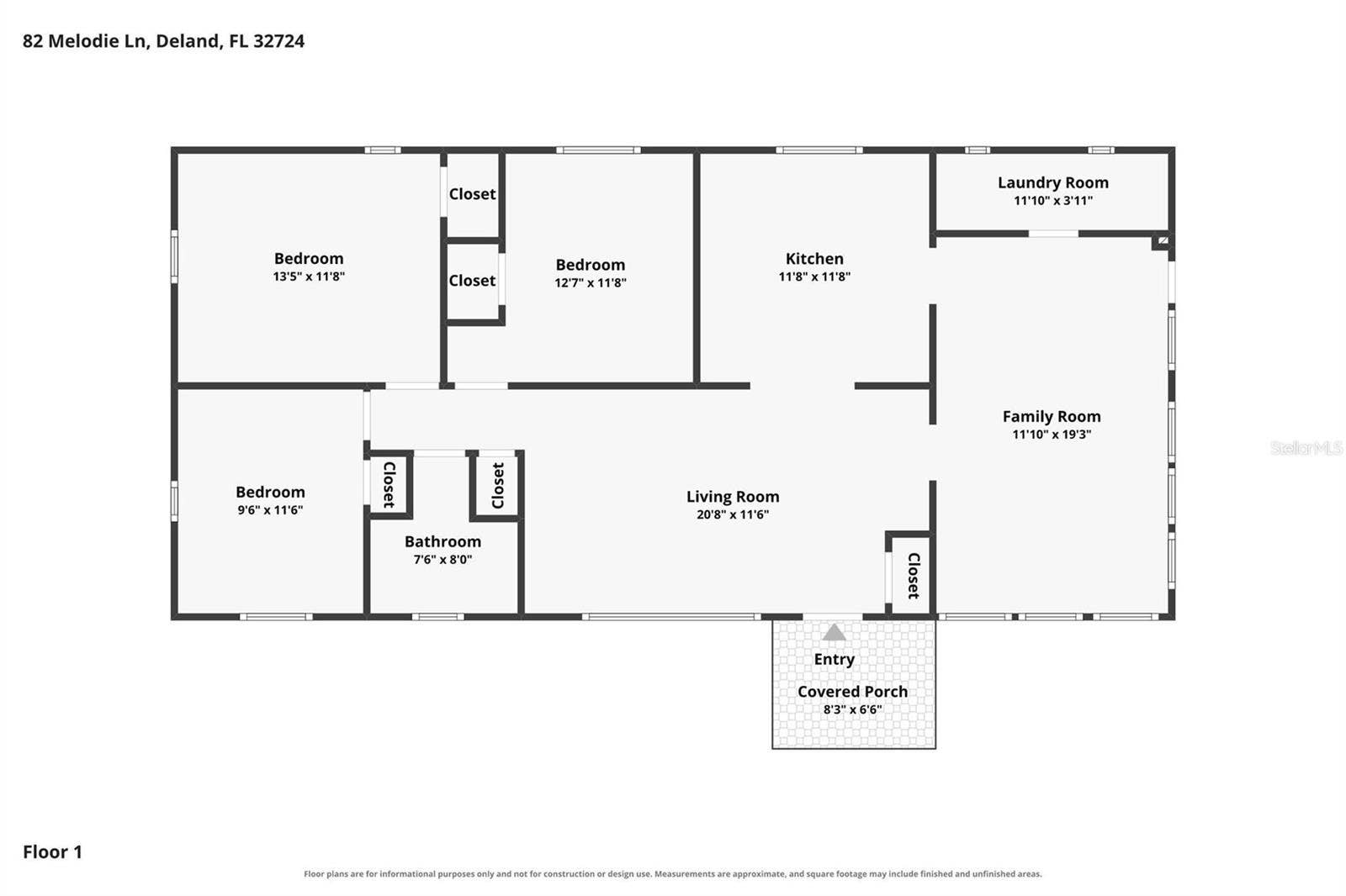 82 MELODIE LANE, Deland, FL 32724