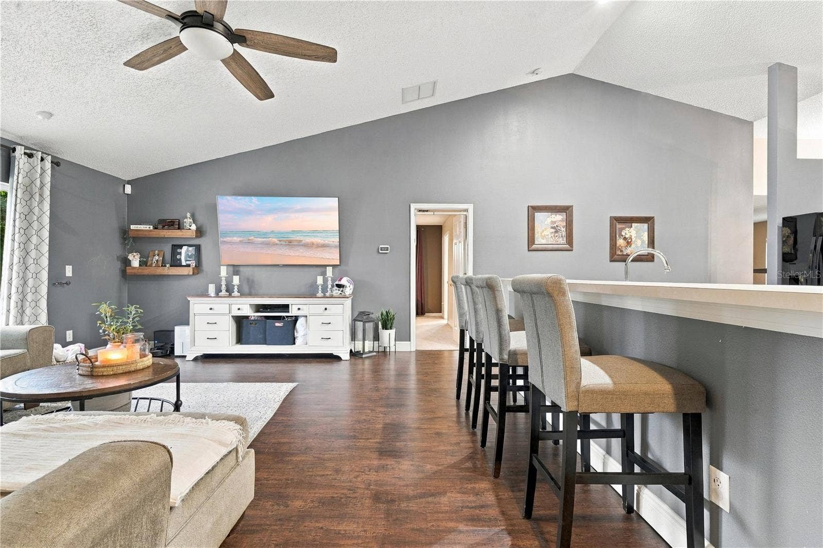 210 CITATION AVENUE, Deltona, FL 32738 Family room/Kitchen combo
