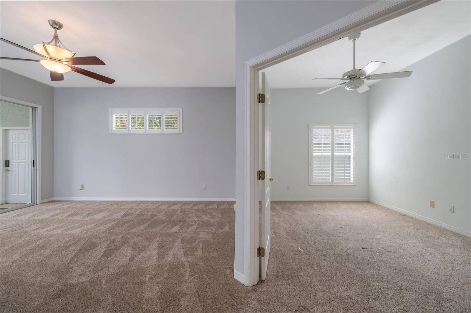 Bedroom and living room