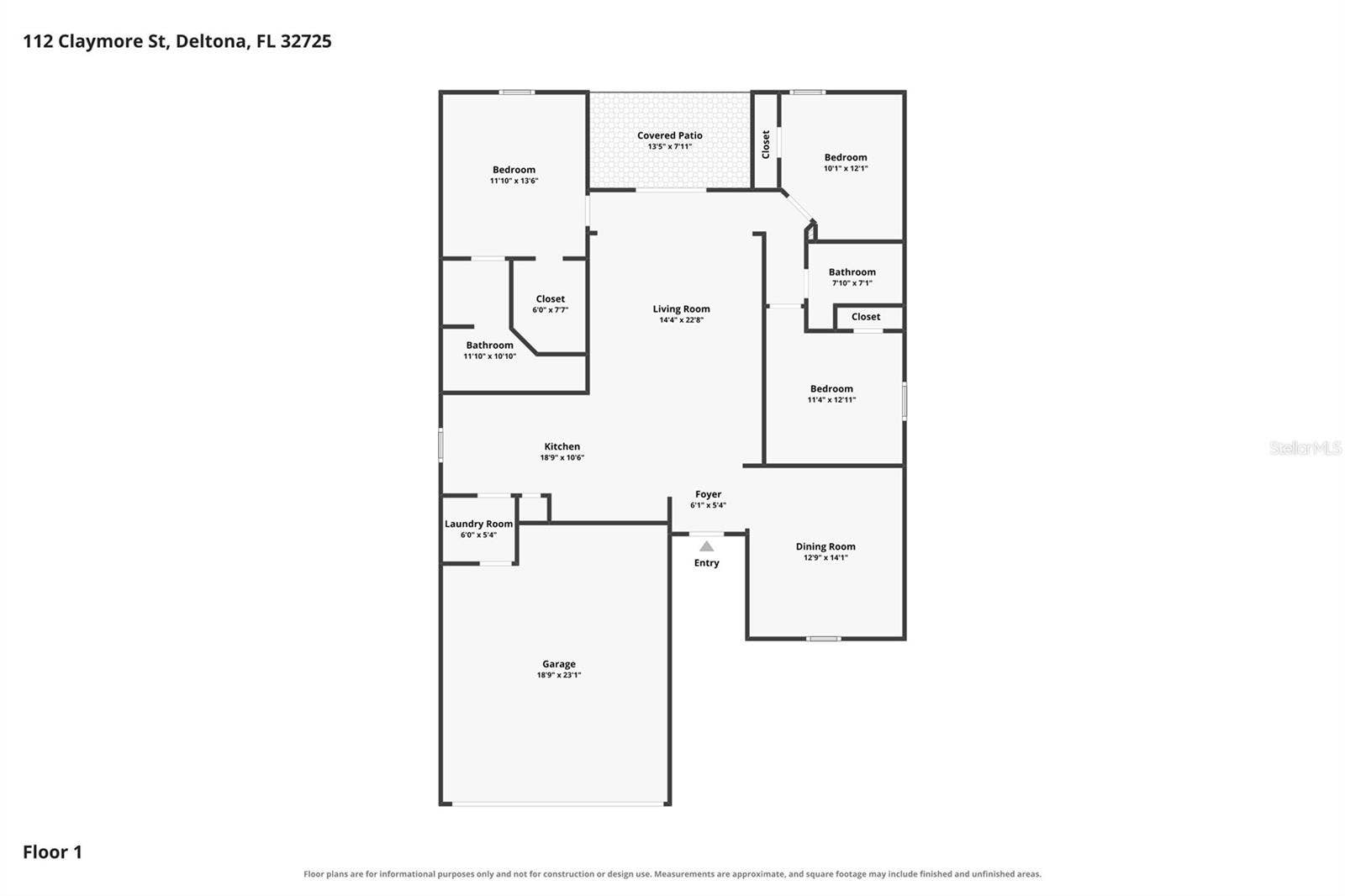 112 CLAYMORE STREET, Deltona, FL 32725 112 CLAYMORE STREET, Deltona, FL 32725