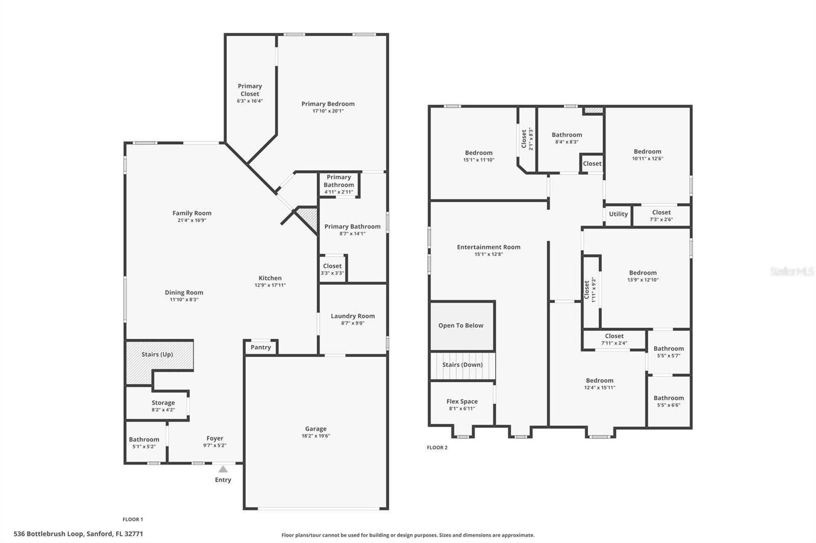 536 BOTTLEBRUSH LOOP, Sanford, FL 32771 536 BOTTLEBRUSH LOOP, Sanford, FL 32771