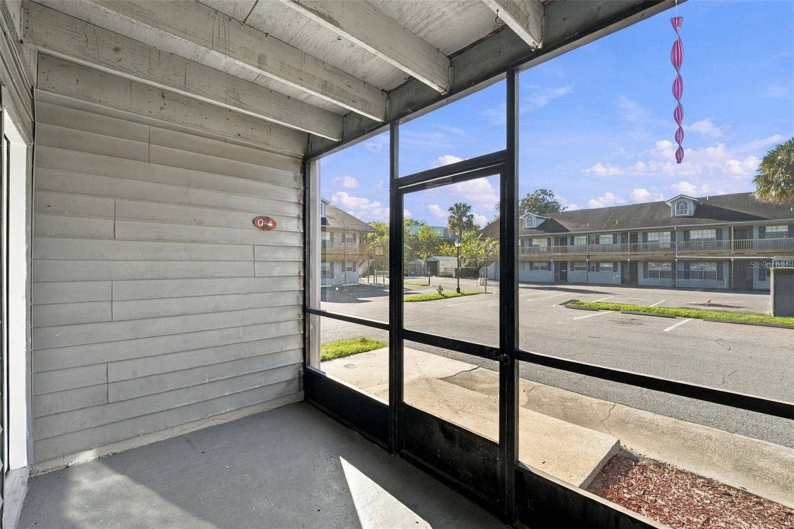313 DIRKSEN DRIVE, #G4, Debary, FL 32713 BACK PATIO