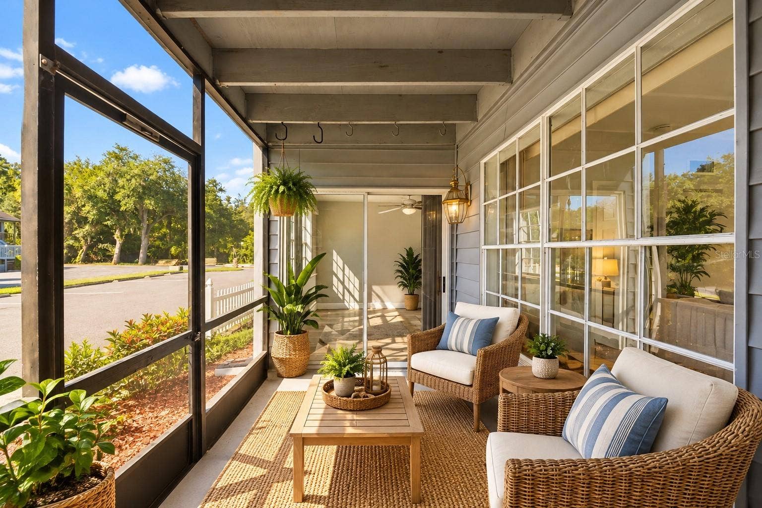 313 DIRKSEN DRIVE, #G4, Debary, FL 32713 SCREENED PATIO