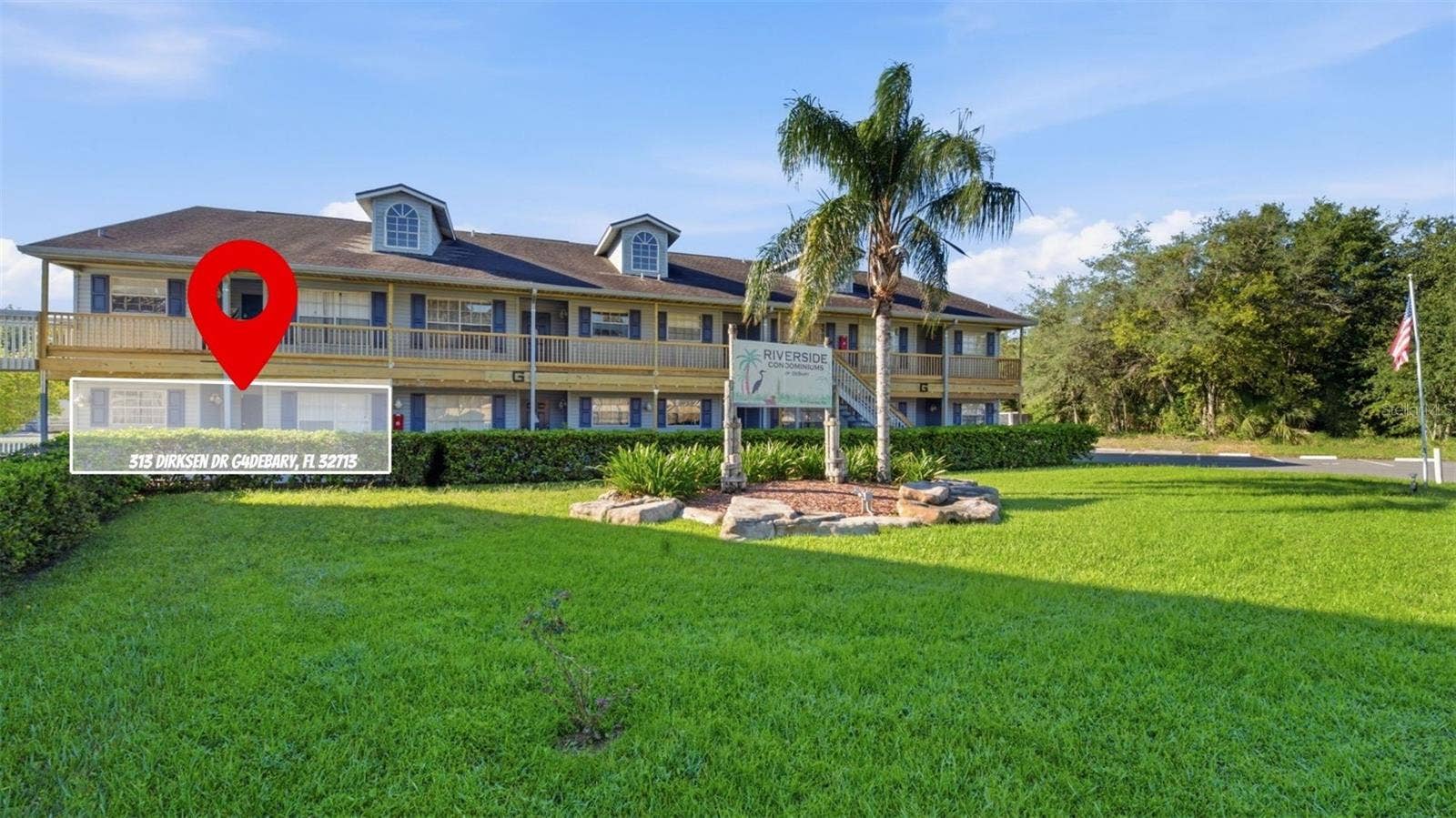 313 DIRKSEN DRIVE, #G4, Debary, FL 32713 CORNER UNIT INDICATOR