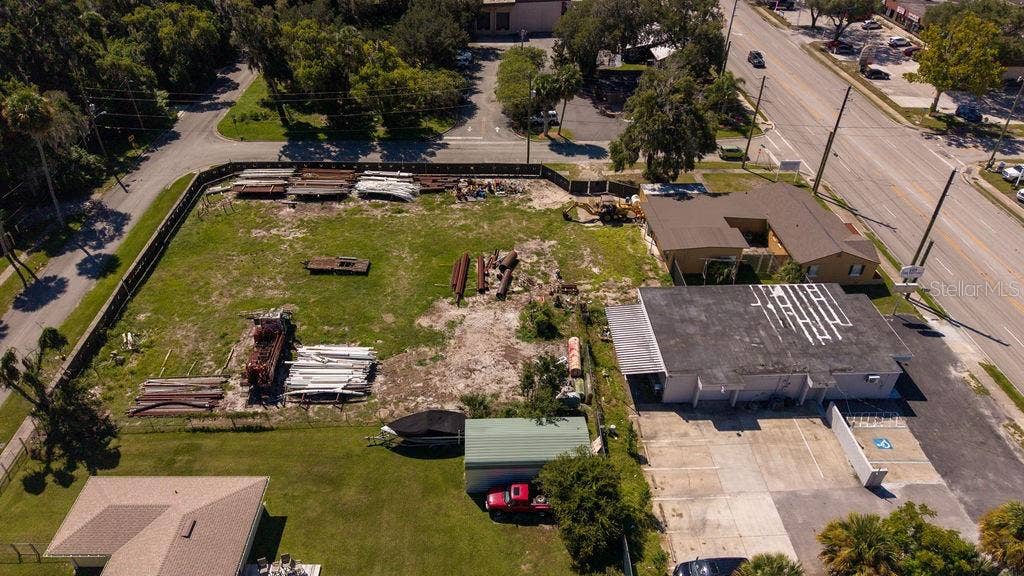 219 S SPRING GARDEN AVENUE, Deland, FL 32720 Aerial of entire parcel.