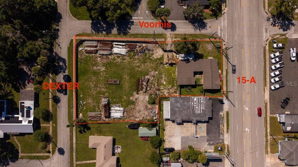 219 S SPRING GARDEN AVENUE, Deland, FL 32720 Parcel outline with frontage on 3 streets. Perfect for a drive thru establishment. Excellent exposure along S Spring Garden Avenue (SR 15A), with approximately 24,000 vehicles daily according to FDOTs 2025 annual average daily traffic data for the surrounding roadway segment.