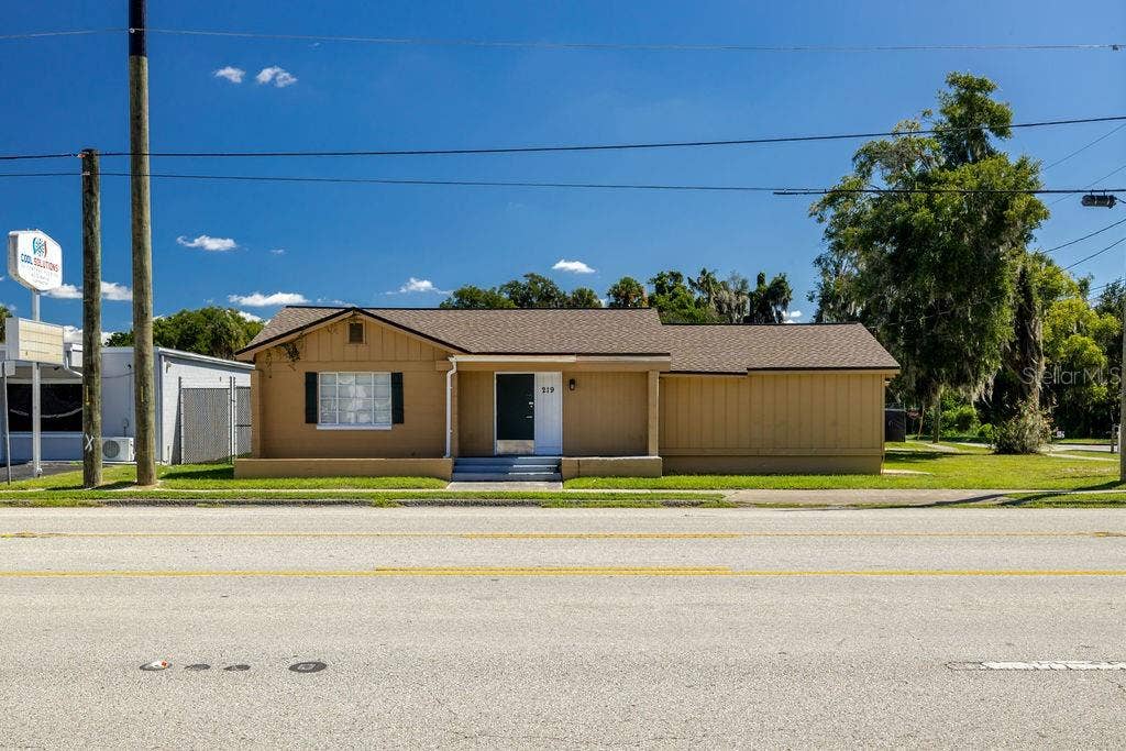 219 S SPRING GARDEN AVENUE, Deland, FL 32720 Front of building facing 15-A to the West