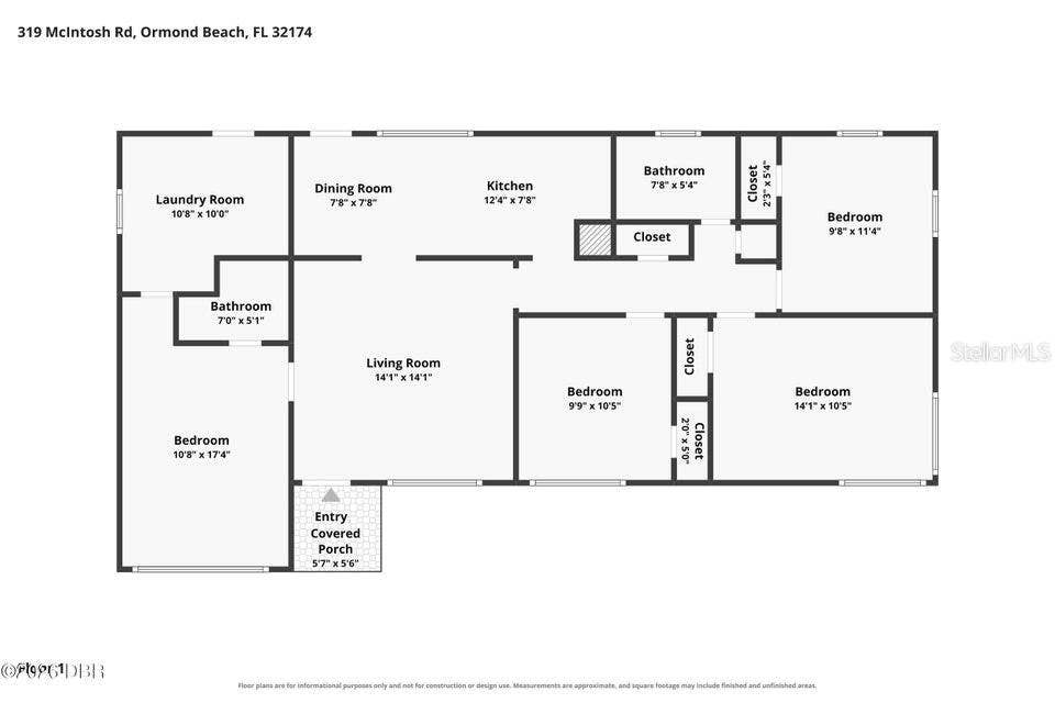 319 MCINTOSH ROAD, Ormond Beach, FL 32174 319 MCINTOSH ROAD, Ormond Beach, FL 32174