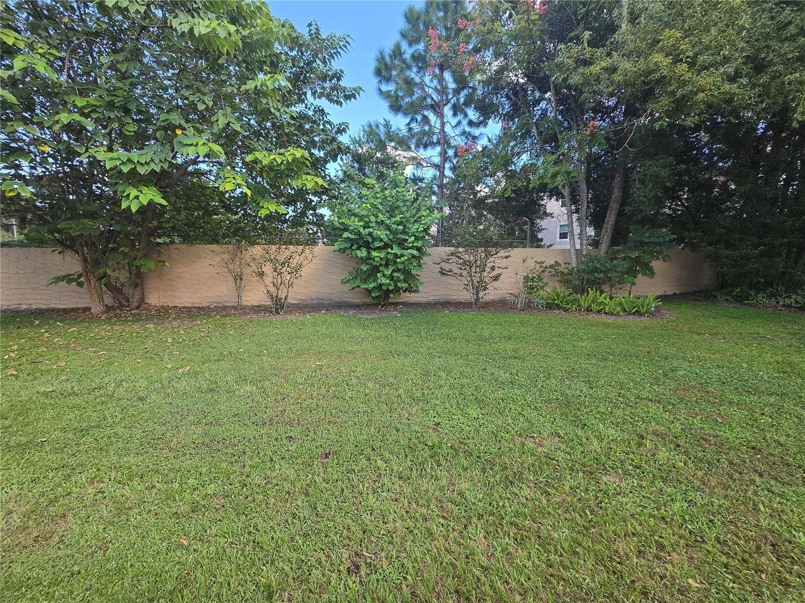 35 VILLA VILLAR COURT, #350, Deland, FL 32724 Back yard area