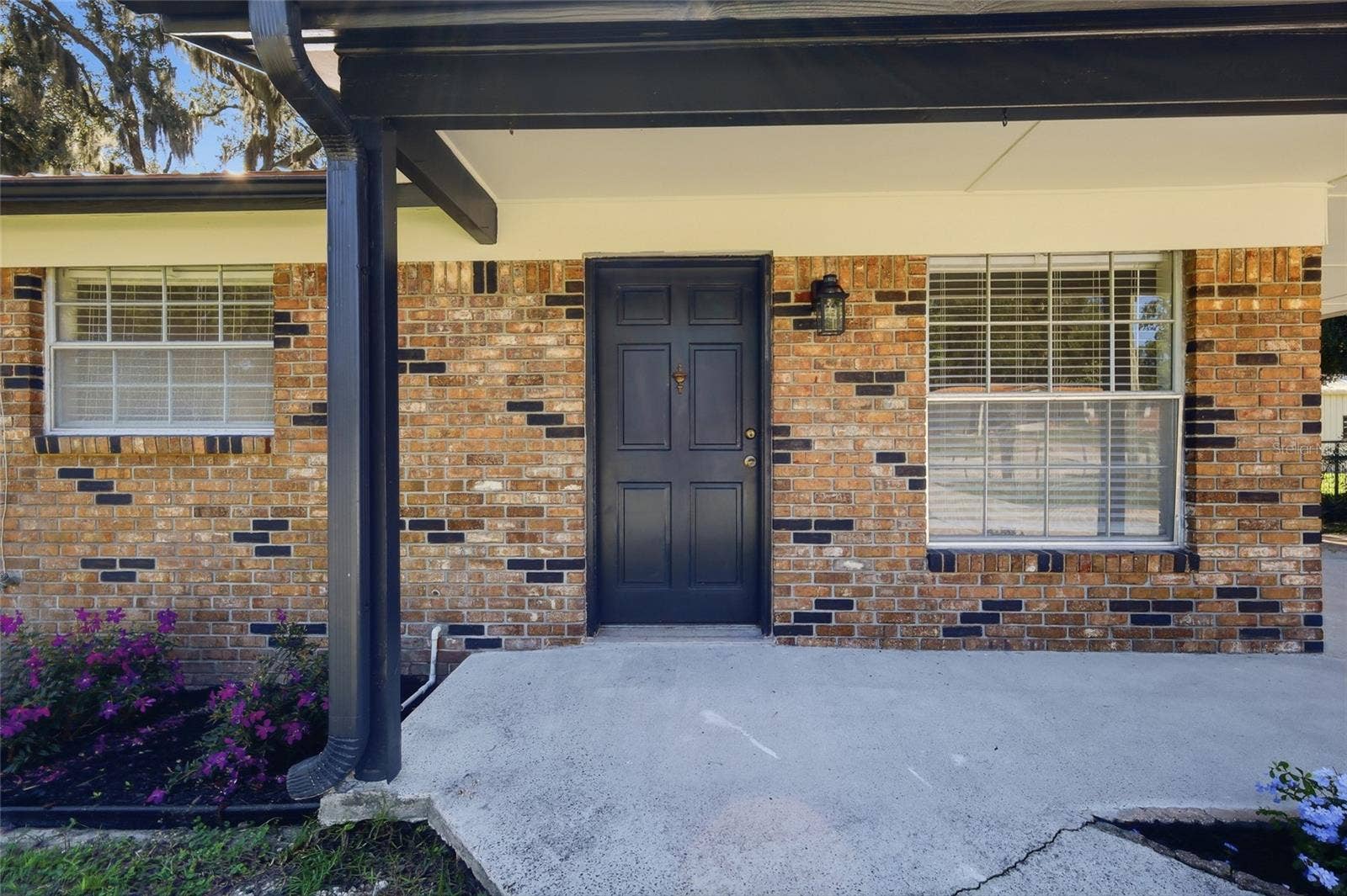 Front door.