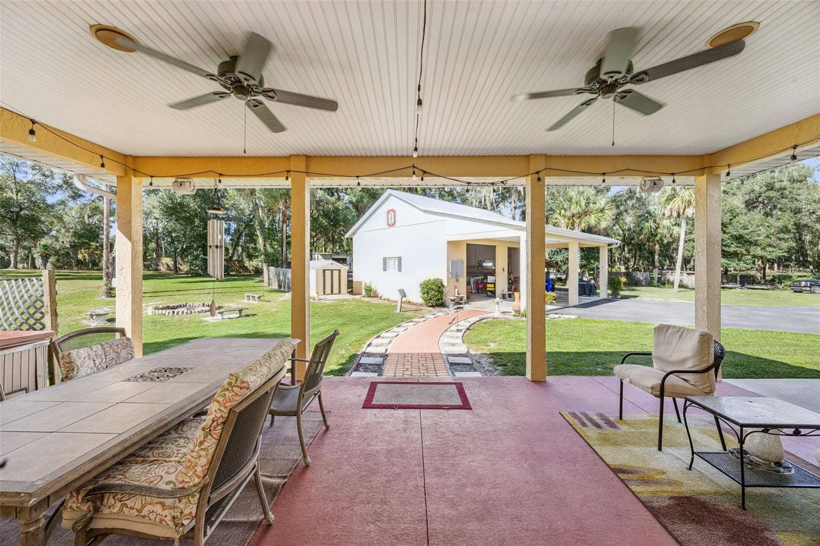 Rear Porch