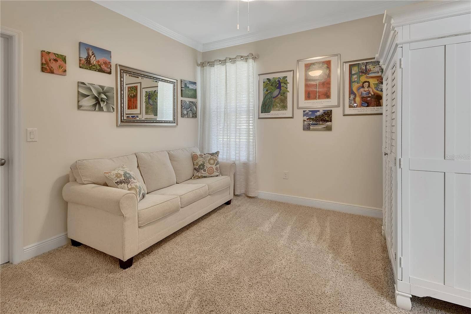 126 MYRTLEBERRY LANE, Deland, FL 32724 Bedroom 3 with walk-in closet