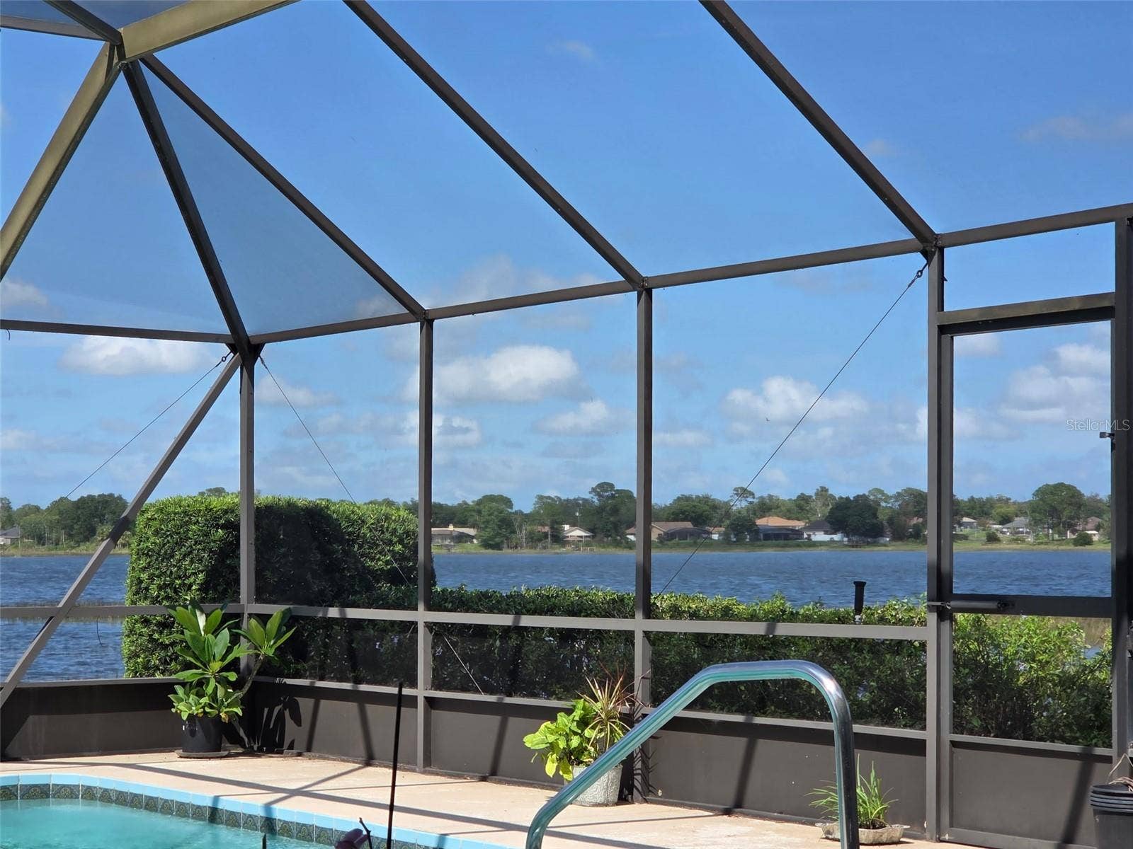 2526 RUSK COURT, Deltona, FL 32738 Pool view to the north
