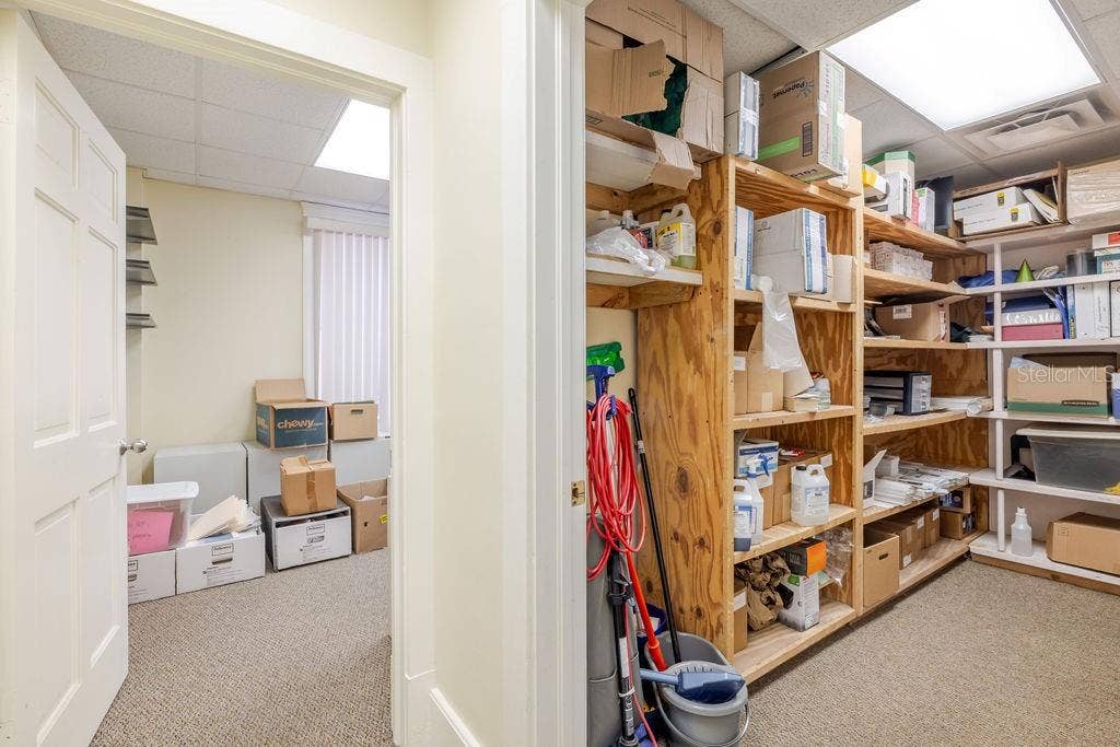 440 S BEACH STREET, Daytona Beach, FL 32114 First floor supply closet & office which was previously a storage room.