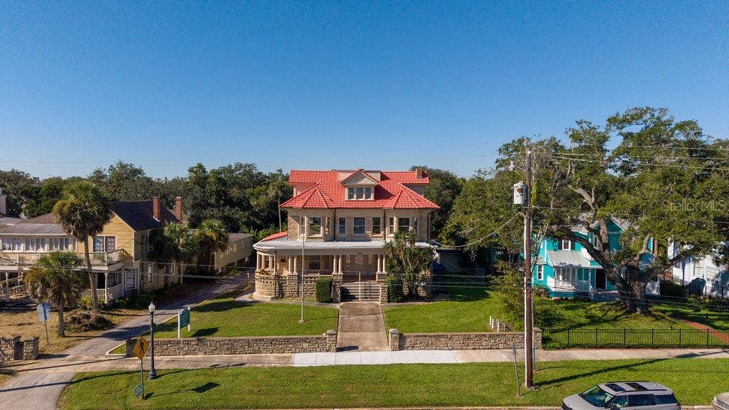 440 S BEACH STREET, Daytona Beach, FL 32114 Aerial view from HALIFAX HARBOR PARK & MARINA