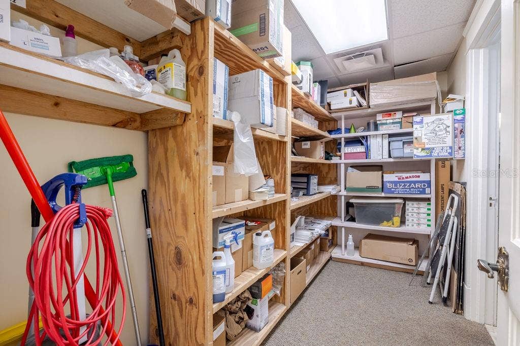 440 S BEACH STREET, Daytona Beach, FL 32114 First floor supply closet.