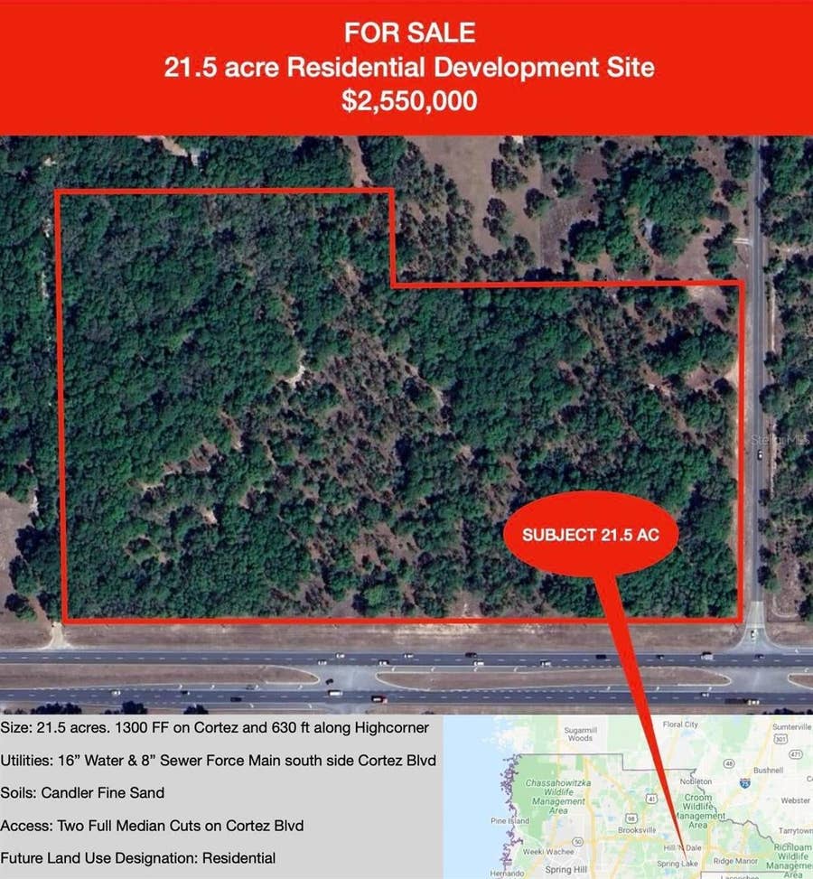 Property photo for CORTEZ BOULEVARD, Brooksville, FL
