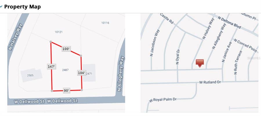 Property photo for 2487 W DELLWOOD STREET, Citrus Springs, FL