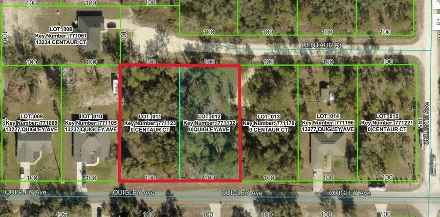 Property photo for 0 QUIGLEY AVENUE, Weeki Wachee, FL