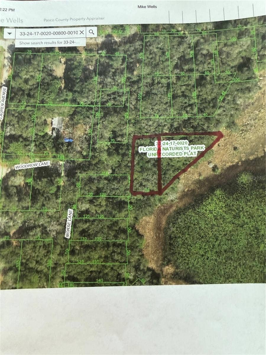 Property photo for 12236 WOODROW LANE, Hudson, FL
