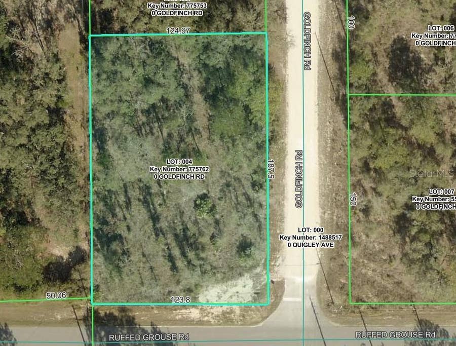 Property photo for GOLDFINCH ROAD, Weeki Wachee, FL