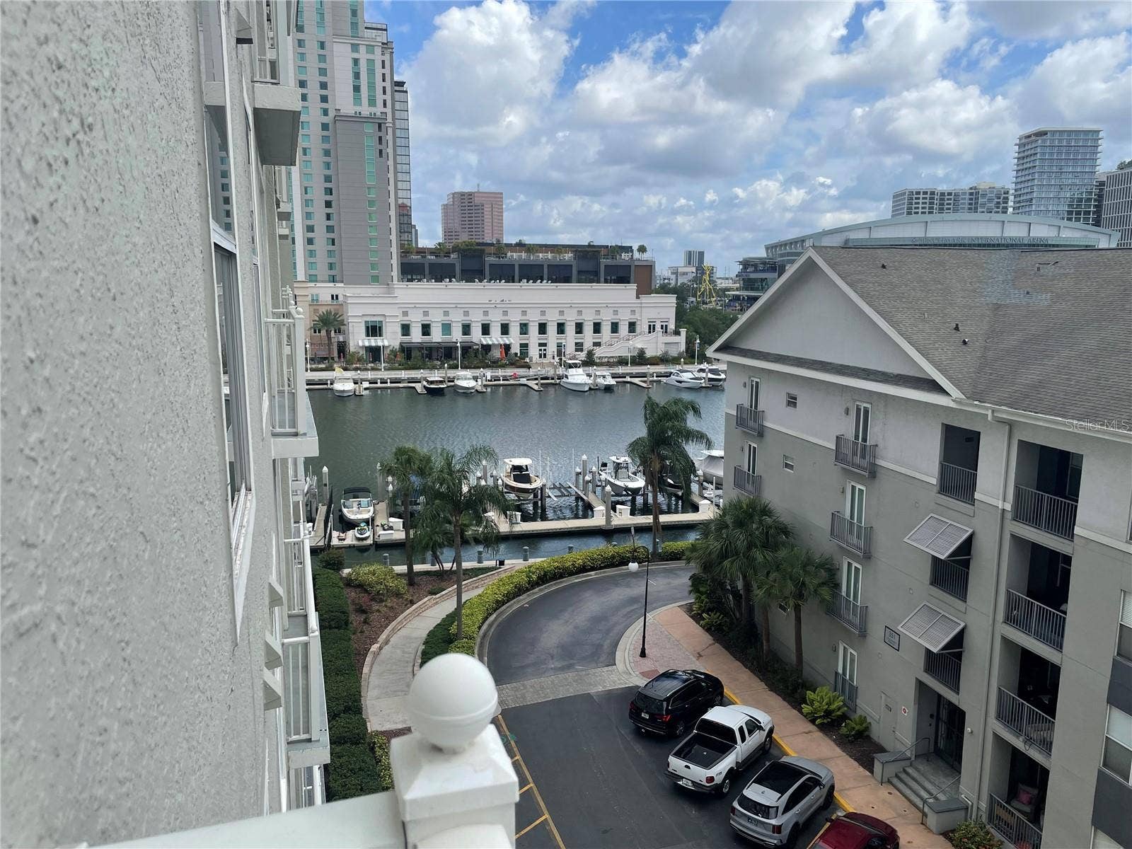700 S HARBOUR ISLAND BOULEVARD, #536, Tampa, FL 33602 View of Water from Sliding Glass Doors