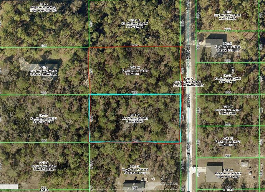 Property photo for 18315 MACEK ROAD, Weeki Wachee, FL