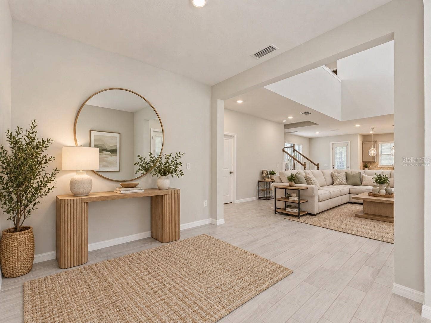 13631 RANGELAND BOULEVARD, Odessa, FL 33556 virtually staged study/dining area