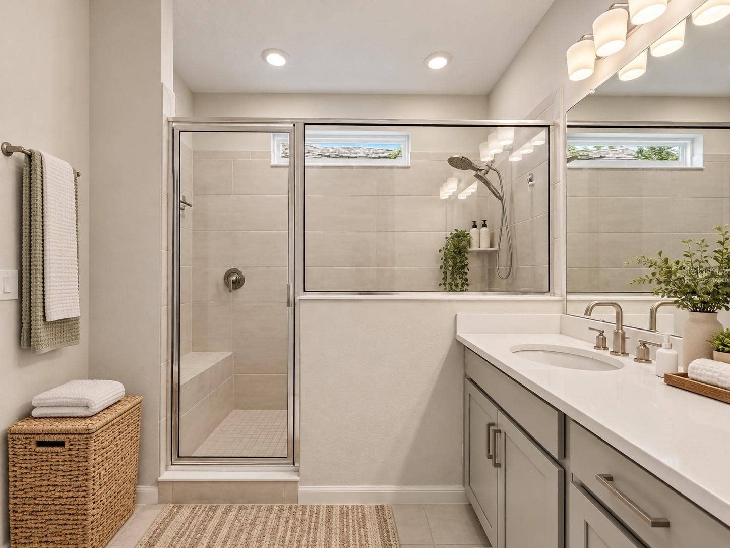 13631 RANGELAND BOULEVARD, Odessa, FL 33556 virtually staged master bath