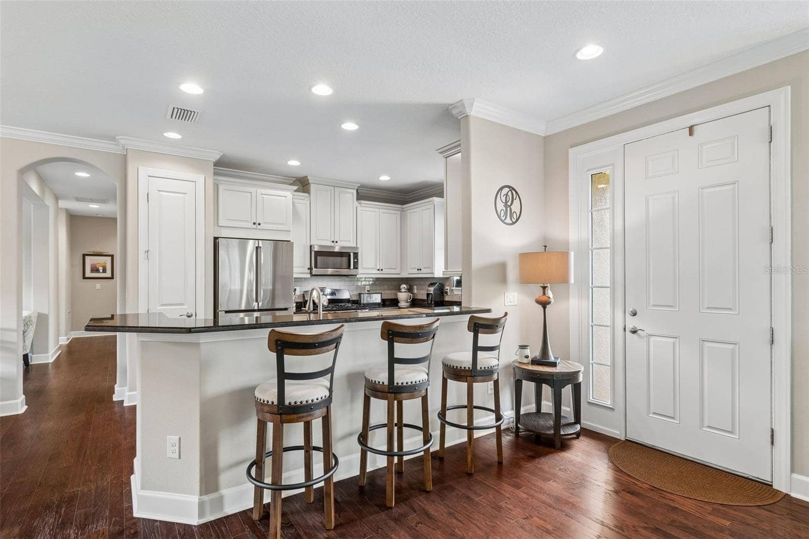 11503 CALLISIA DRIVE, Odessa, FL 33556 Granite island with additional seating