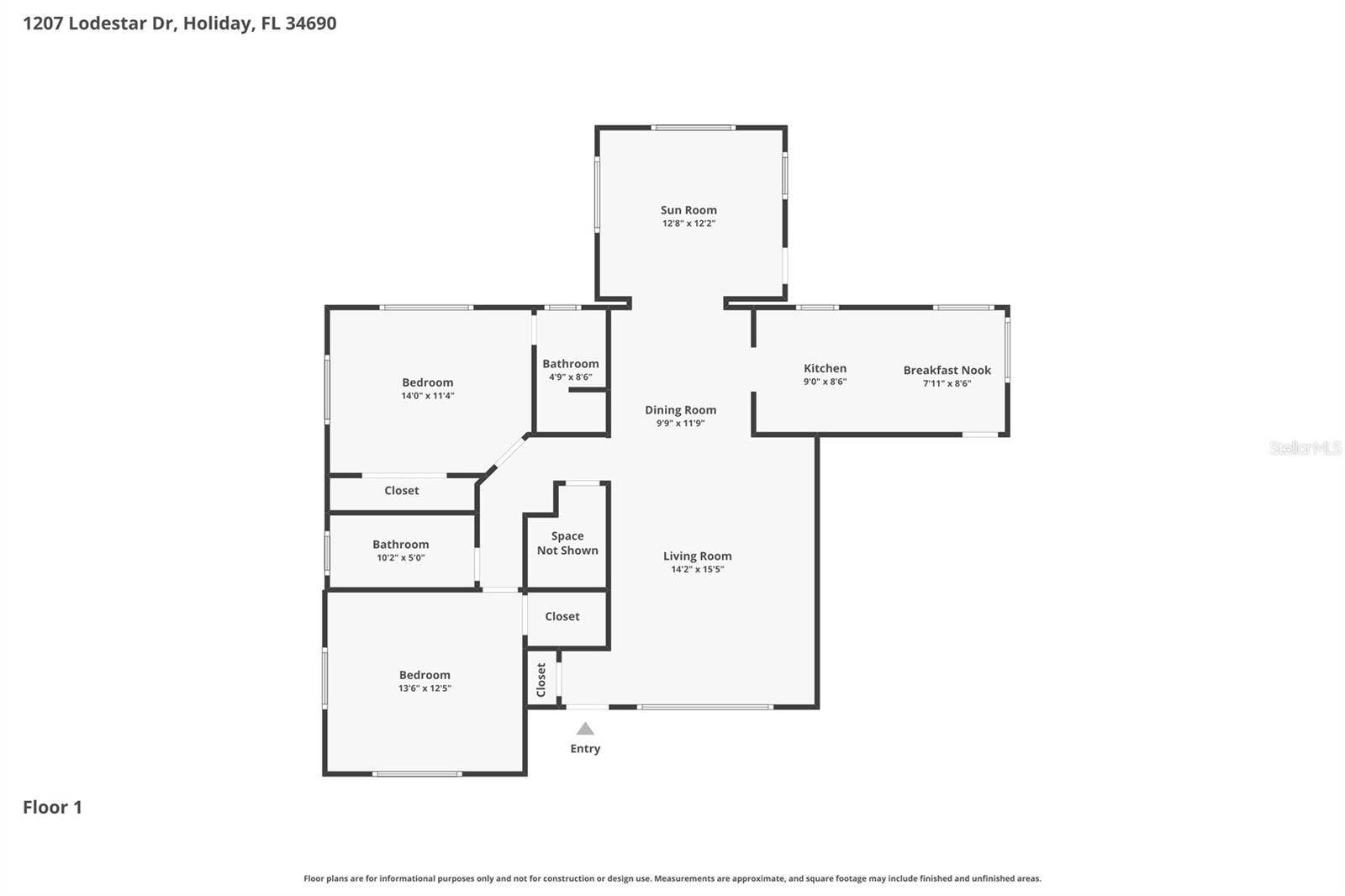 1207 LODESTAR DRIVE, Holiday, FL 34690