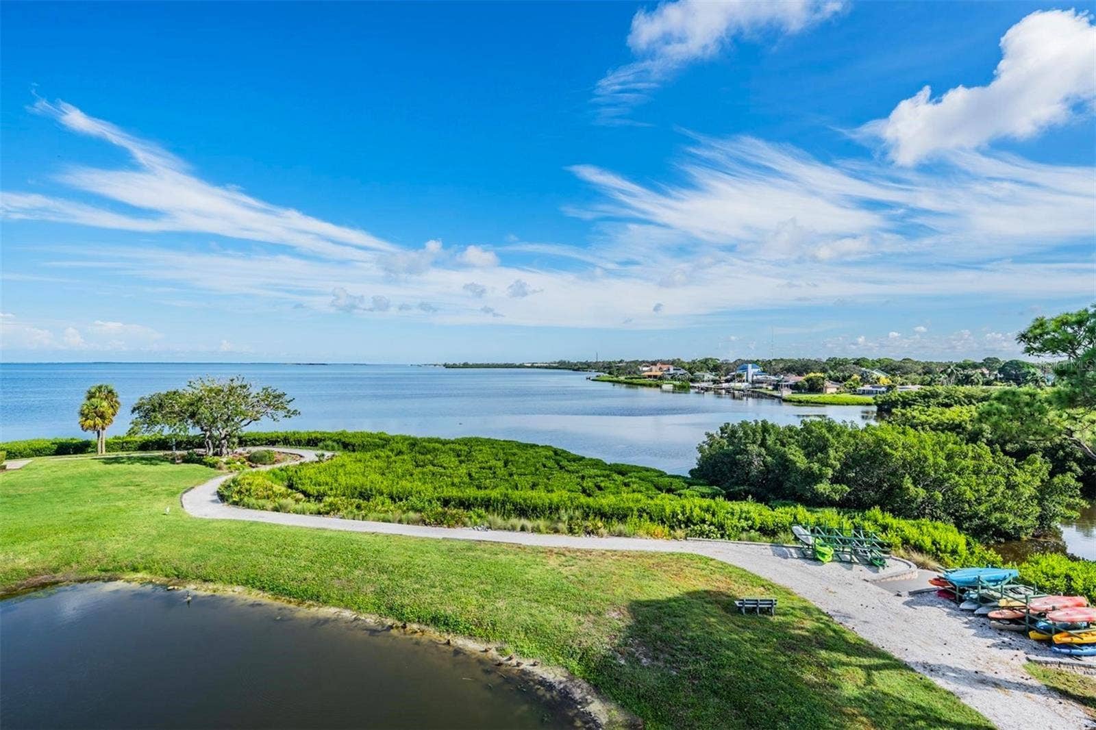 243 MARINER DRIVE, #243, Tarpon Springs, FL 34689 Stunning Gulf Views from the Balcony and Inside Unit