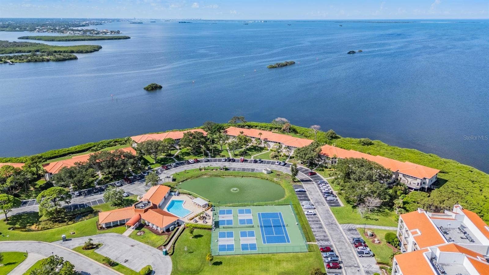 243 MARINER DRIVE, #243, Tarpon Springs, FL 34689 Aerial above Community