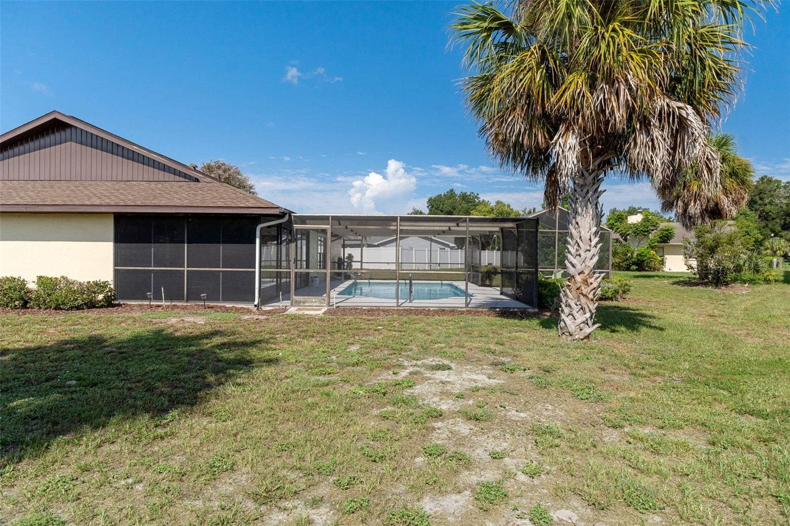 9009 HEATHER BOULEVARD, Weeki Wachee, FL 34613 Back of the Home