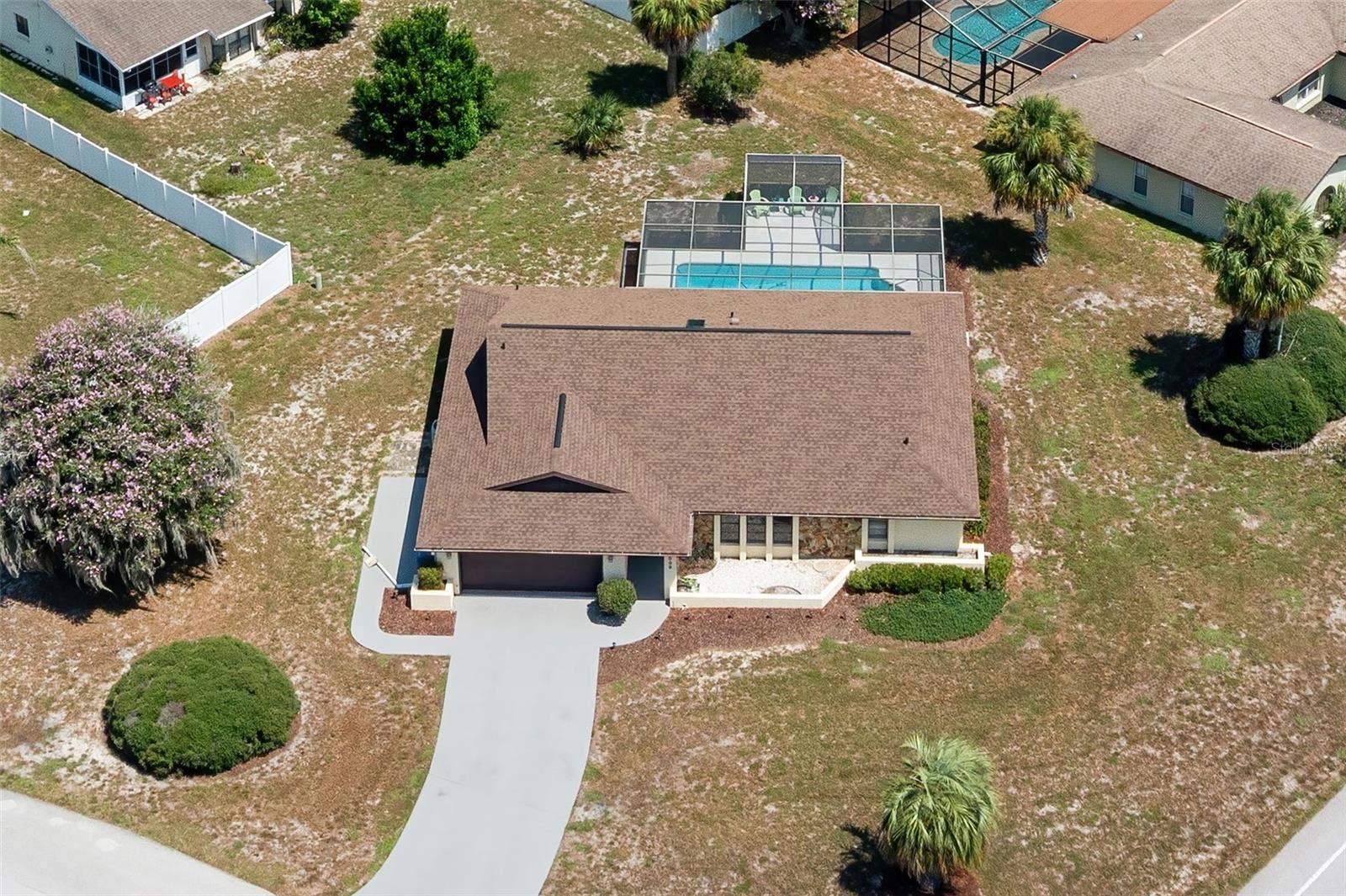 9009 HEATHER BOULEVARD, Weeki Wachee, FL 34613 Home is on a large Corner Lot