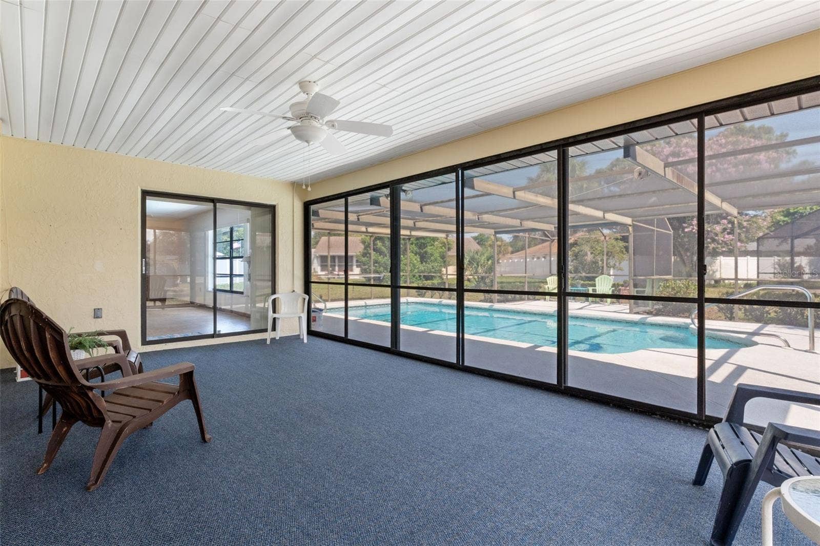 9009 HEATHER BOULEVARD, Weeki Wachee, FL 34613 Enclosed Lanai