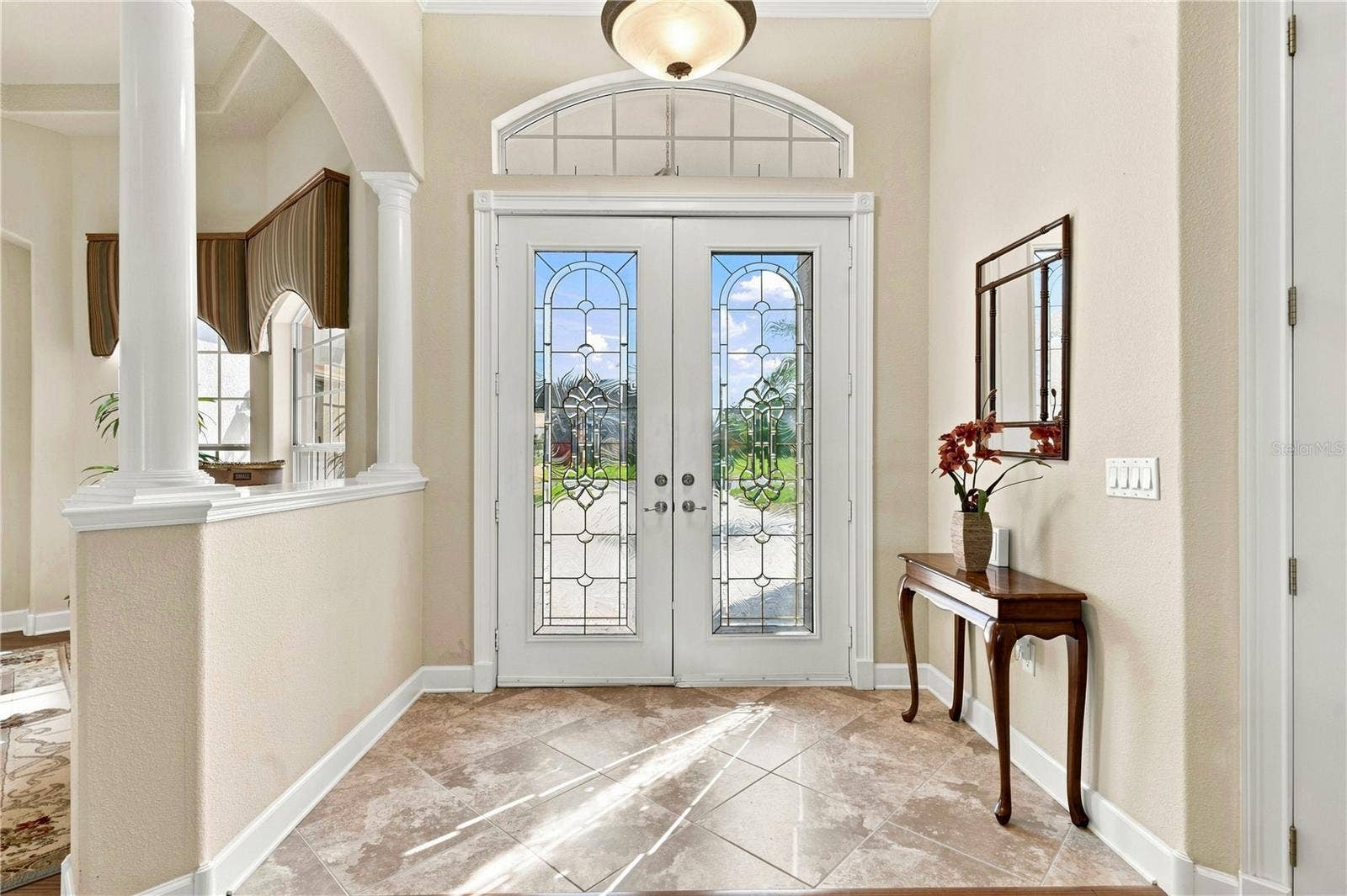 9271 WESTSHORE DRIVE, Weeki Wachee, FL 34613 Foyer/grand entrance double doors
