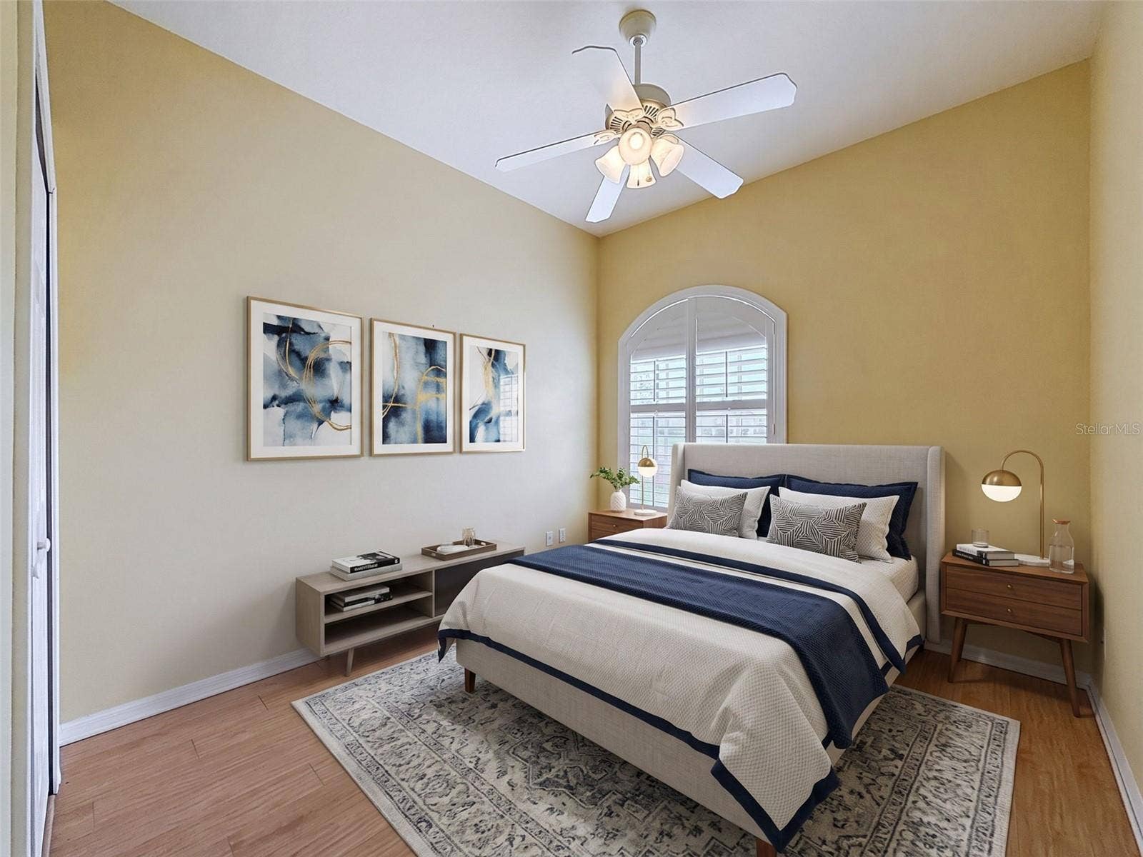 11440 GOLF ROUND DRIVE, New Port Richey, FL 34654 Bedroom 3 with shutters