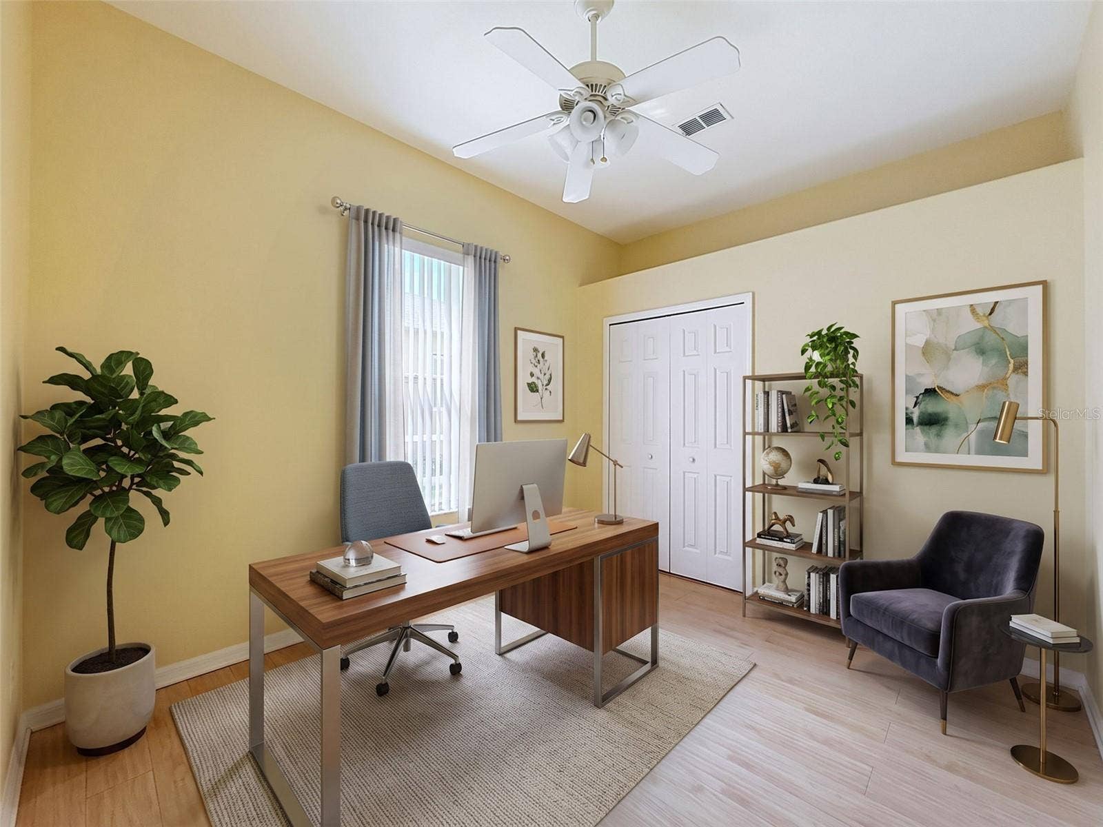 11440 GOLF ROUND DRIVE, New Port Richey, FL 34654 Bedroom 2 shown as an office