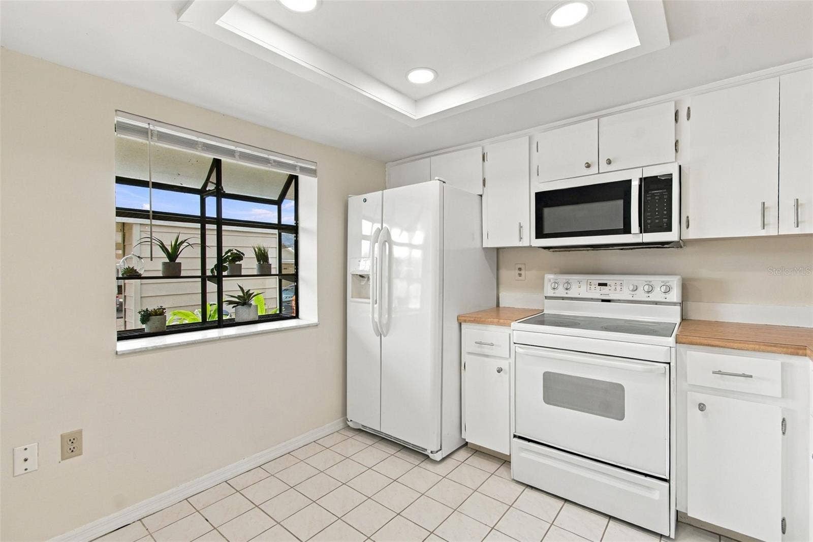 Kitchen w/ Plant Shelf Window