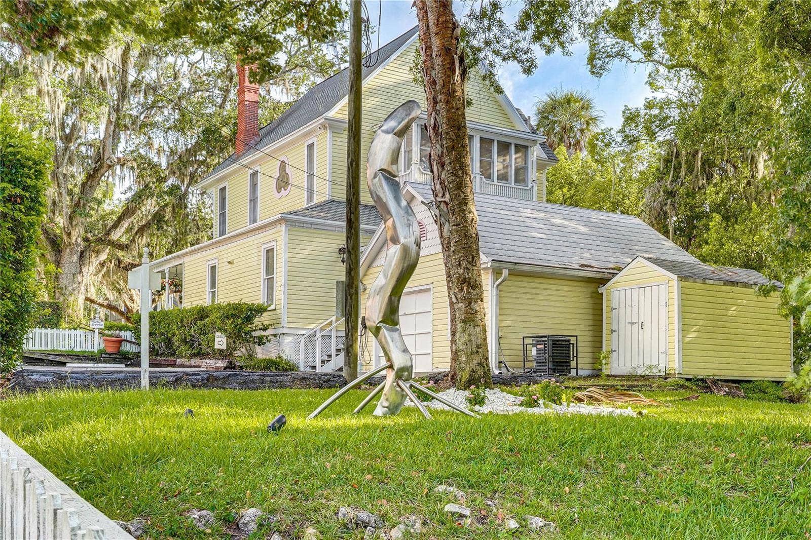 743 E FORT KING STREET, Ocala, FL 34471 Rear and Side View of Main Home