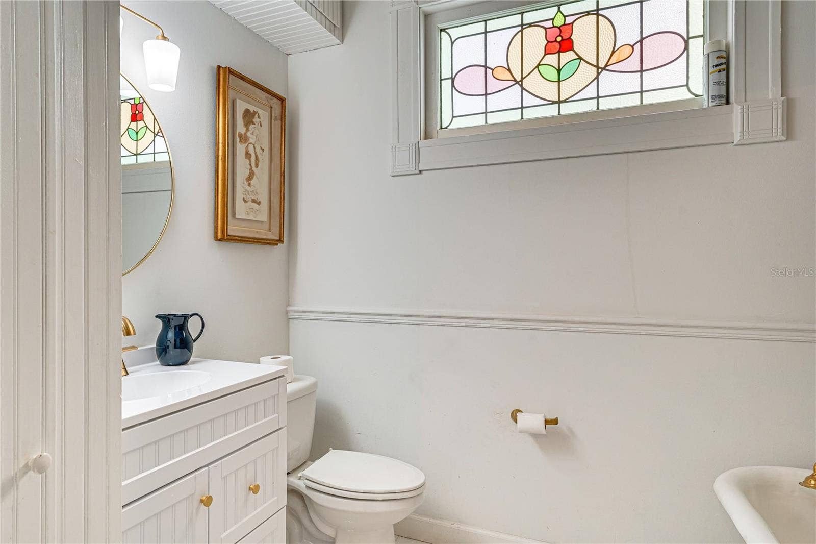 743 E FORT KING STREET, Ocala, FL 34471 Updated Powder Room with Modern Fixtures