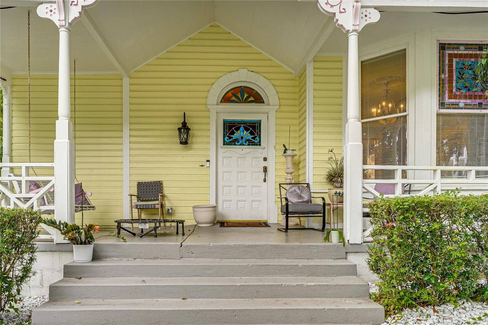743 E FORT KING STREET, Ocala, FL 34471 Covered Front Porch and Main Entry