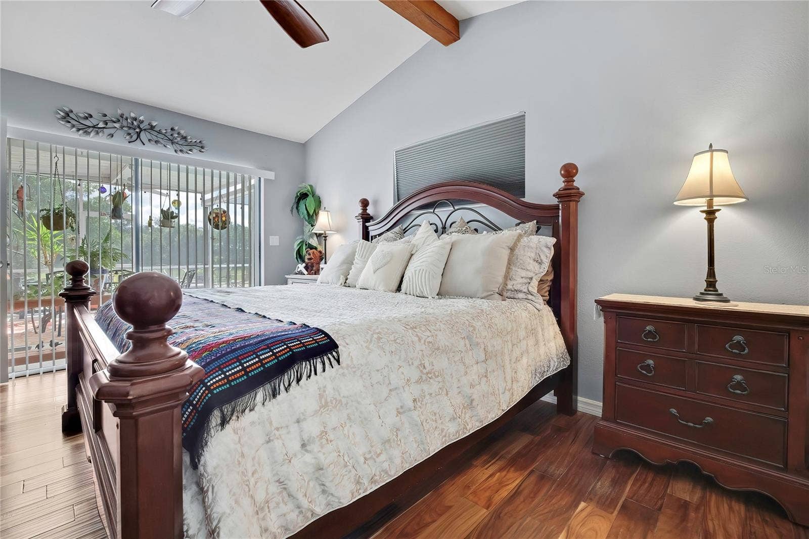 8098 SHORECREST COURT, Spring Hill, FL 34606 Sliders leading to the Heated Pool